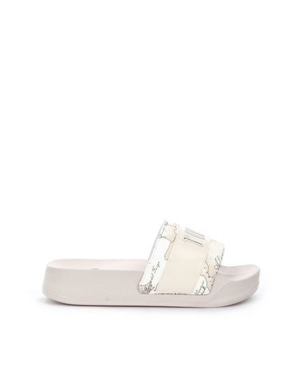 CIABATTA CON PLATFORM ALVIERO MARTINI 1^ CLASSE DONNA LATTE
