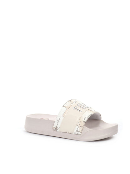 CIABATTA CON PLATFORM ALVIERO MARTINI 1^ CLASSE DONNA LATTE