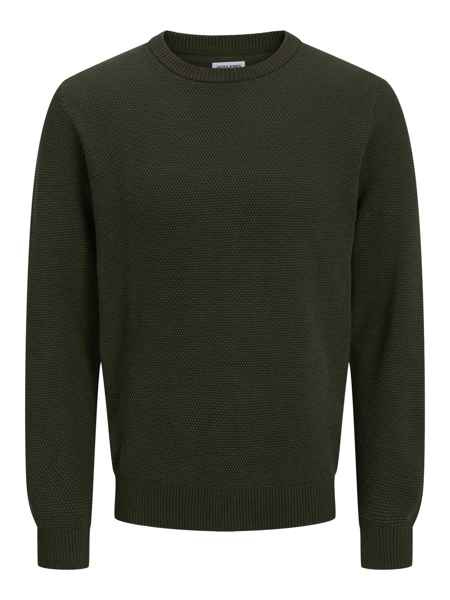 PULLOVER GLOBE JACK&JONES DA UOMO VERDE