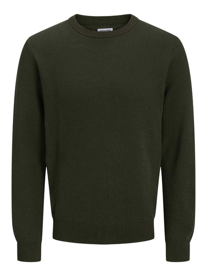 PULLOVER GLOBE JACK&JONES DA UOMO VERDE
