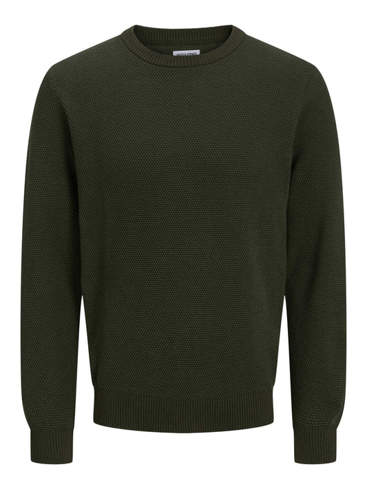 PULLOVER GLOBE JACK&JONES DA UOMO VERDE