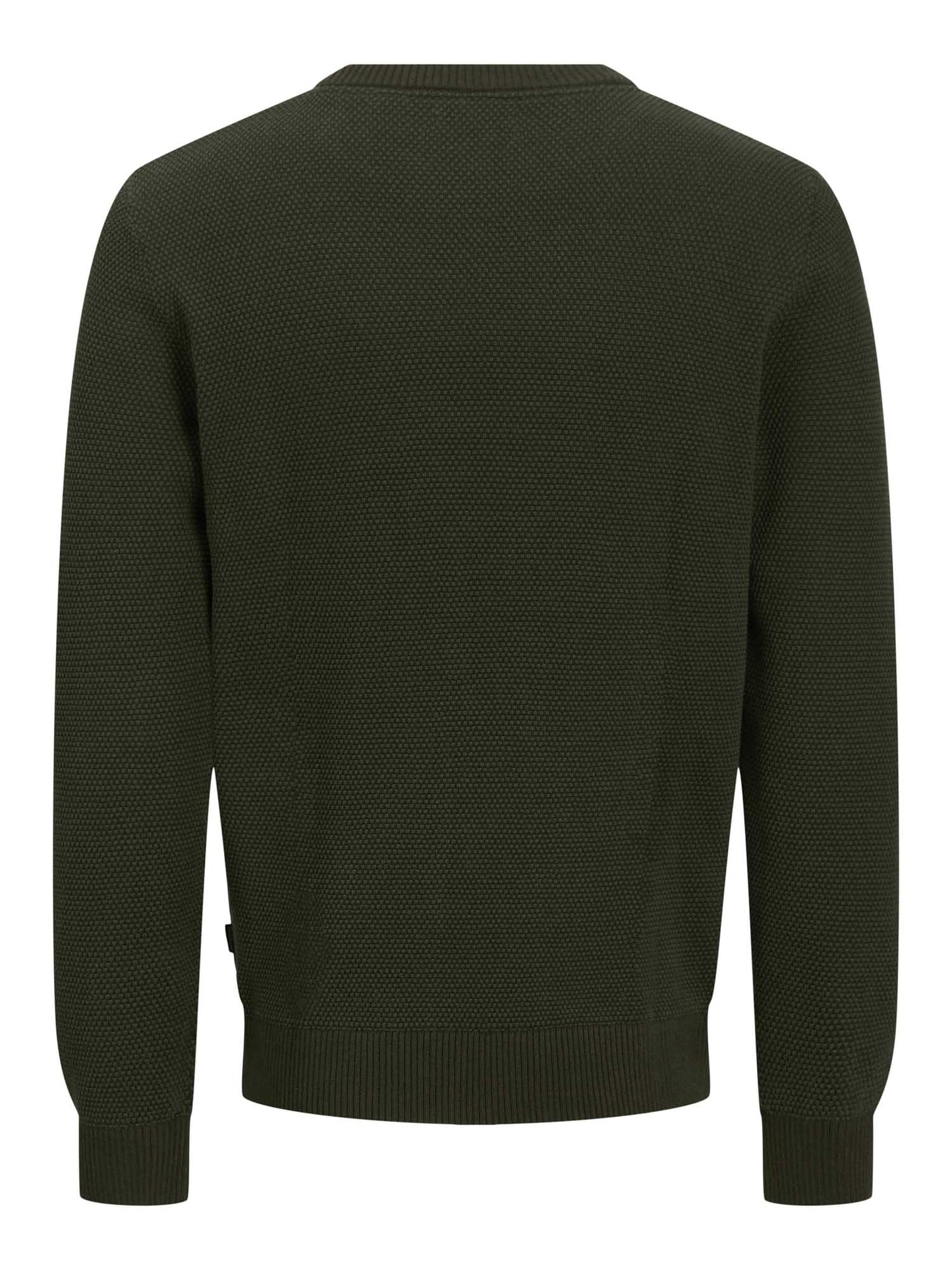 PULLOVER GLOBE JACK&JONES DA UOMO VERDE