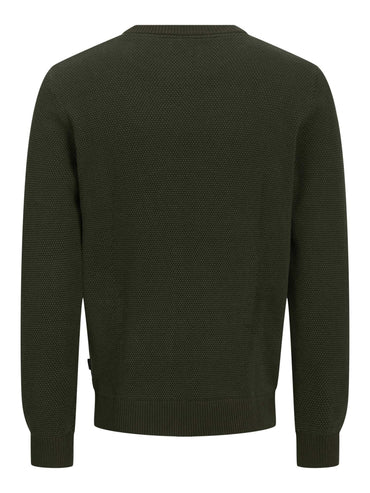 PULLOVER GLOBE JACK&JONES DA UOMO VERDE