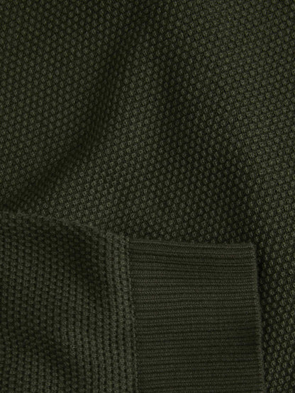 PULLOVER GLOBE JACK&JONES DA UOMO VERDE