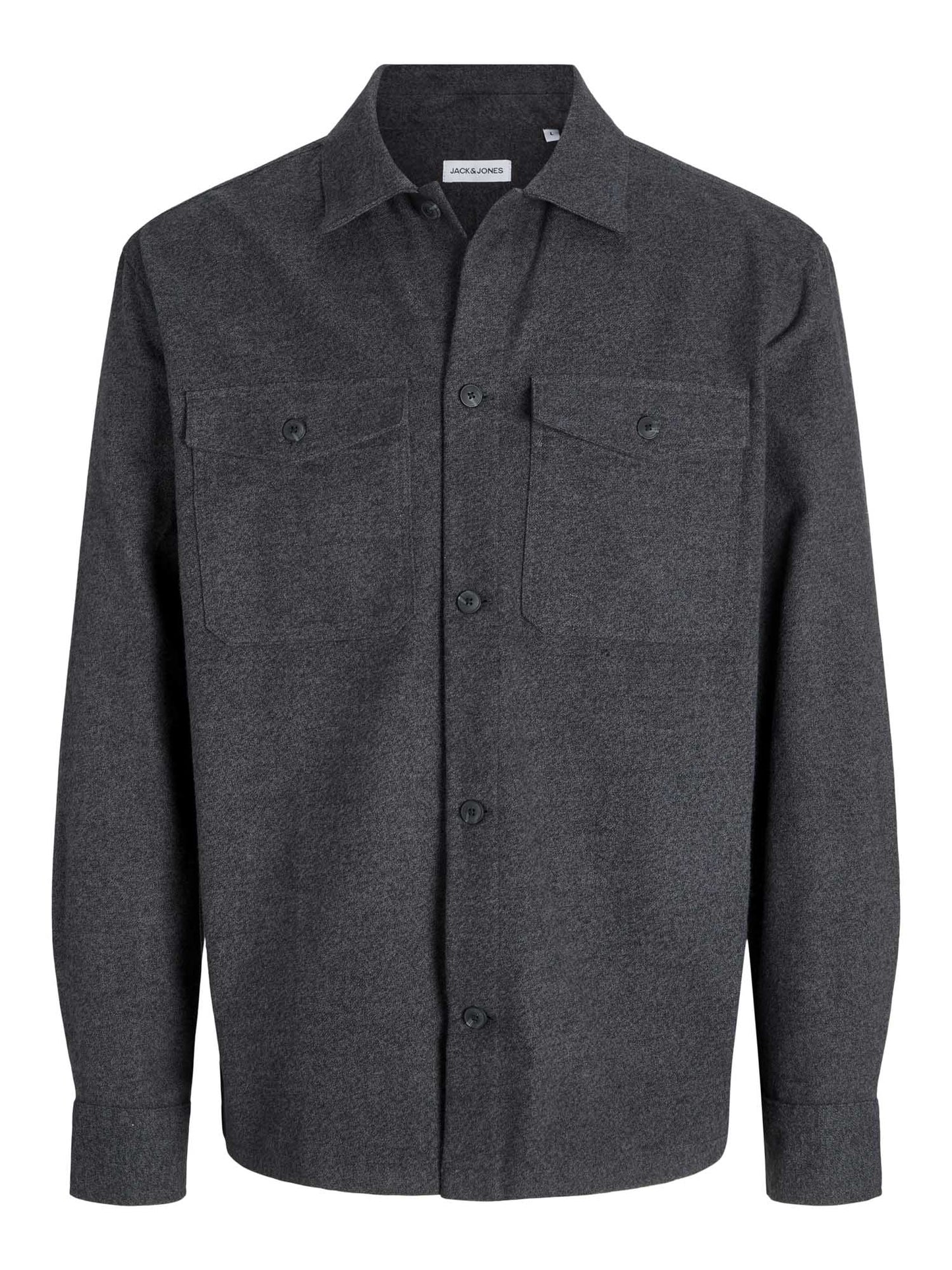 GIACCA CAMICIA JACK&JONES DA RAGAZZO ANTRACITE