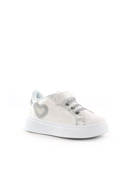 Love Details sneaker slip on bianca per bambino unisex