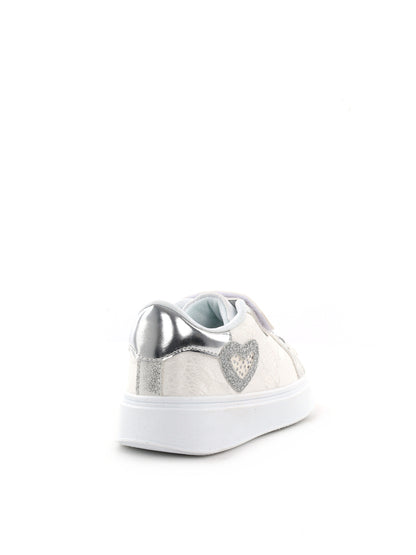 Love Details sneaker slip on bianca per bambino unisex