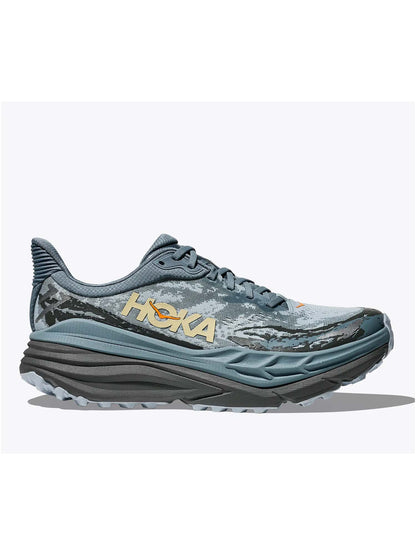 Hoka Stinson 7, scarpe trekking uomo blu con massimo ammortizzamento