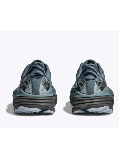 Hoka Stinson 7, scarpe trekking uomo blu con massimo ammortizzamento