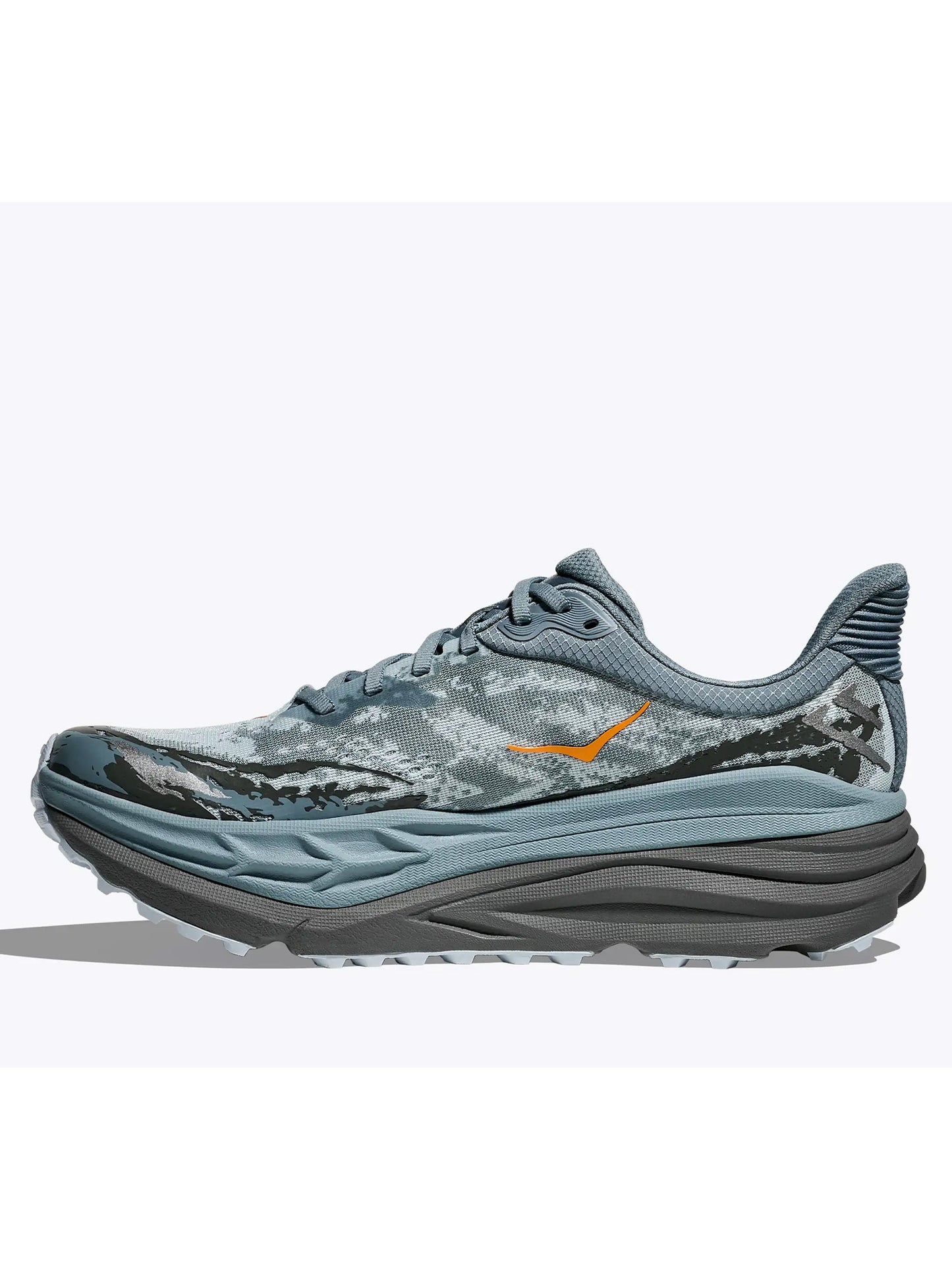 Hoka Stinson 7, scarpe trekking uomo blu con massimo ammortizzamento