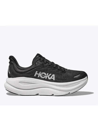 Hoka Bondi 9, scarpa running uomo nera con massimo ammortizzamento