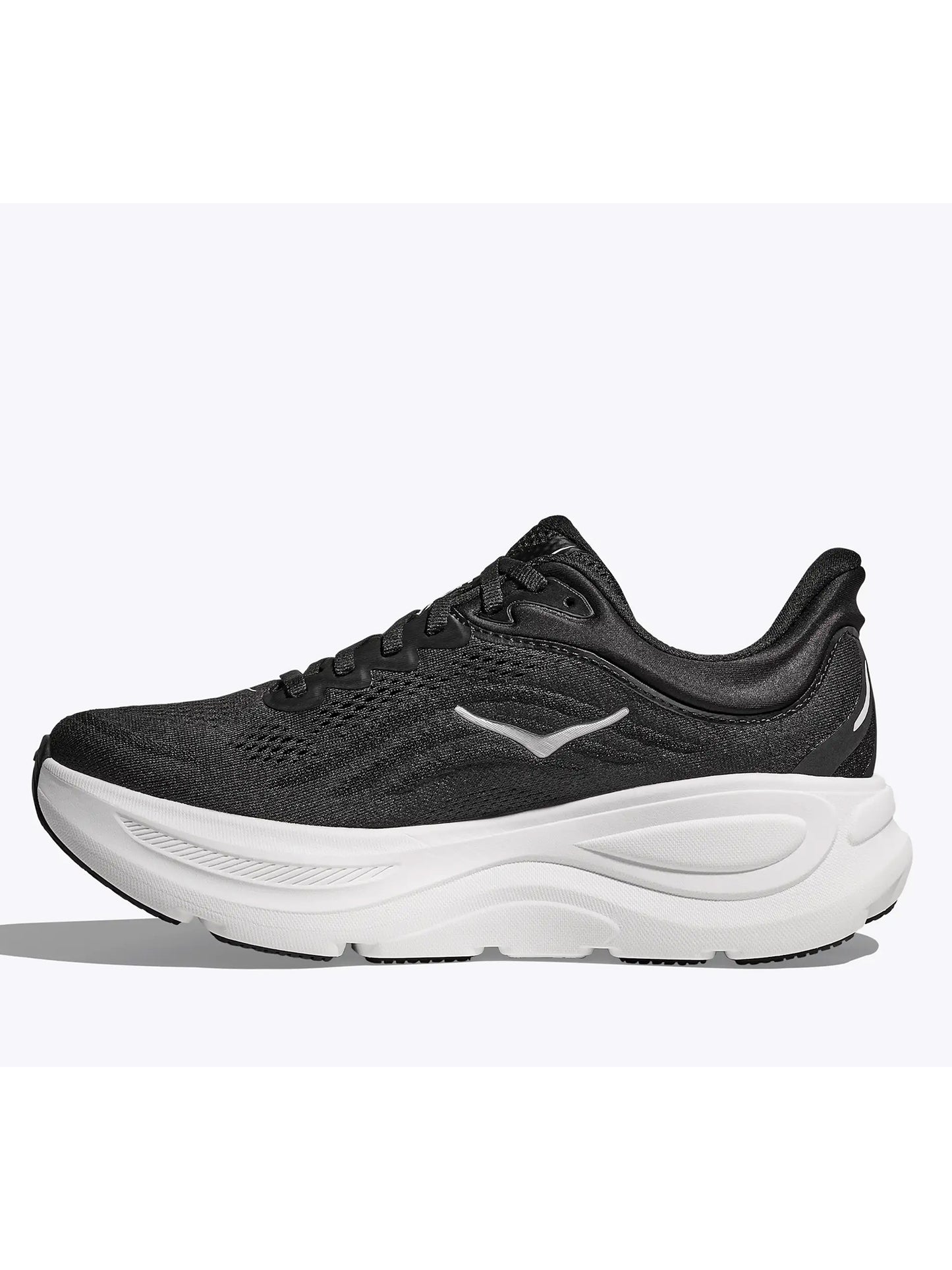 Hoka Bondi 9, scarpa running uomo nera con massimo ammortizzamento