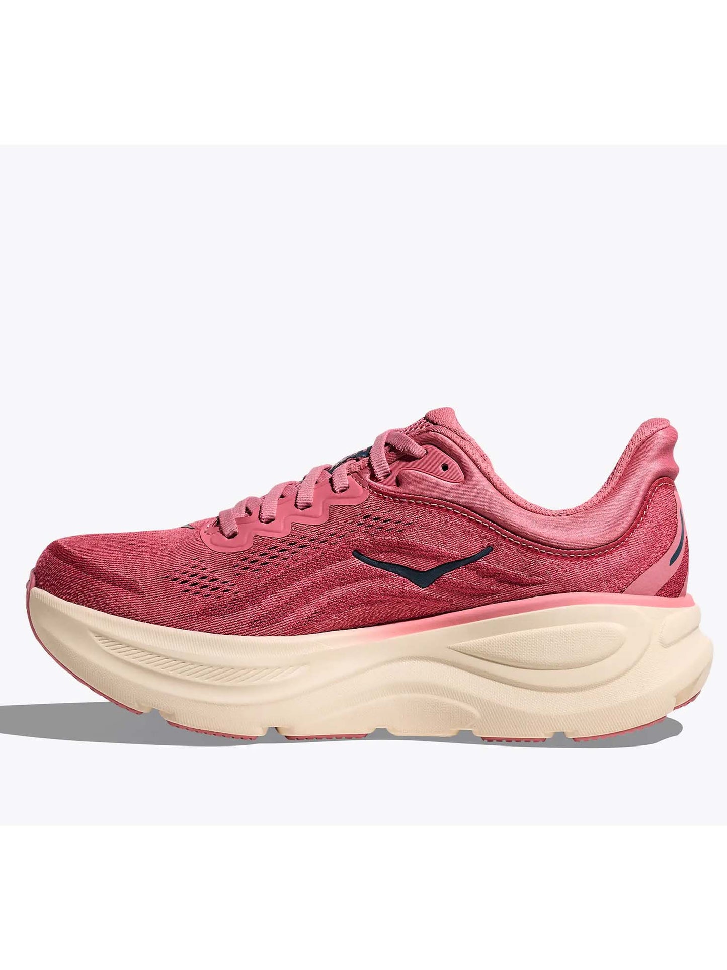 Hoka Bondi 9, scarpe running donna rosse per massima ammortizzazione