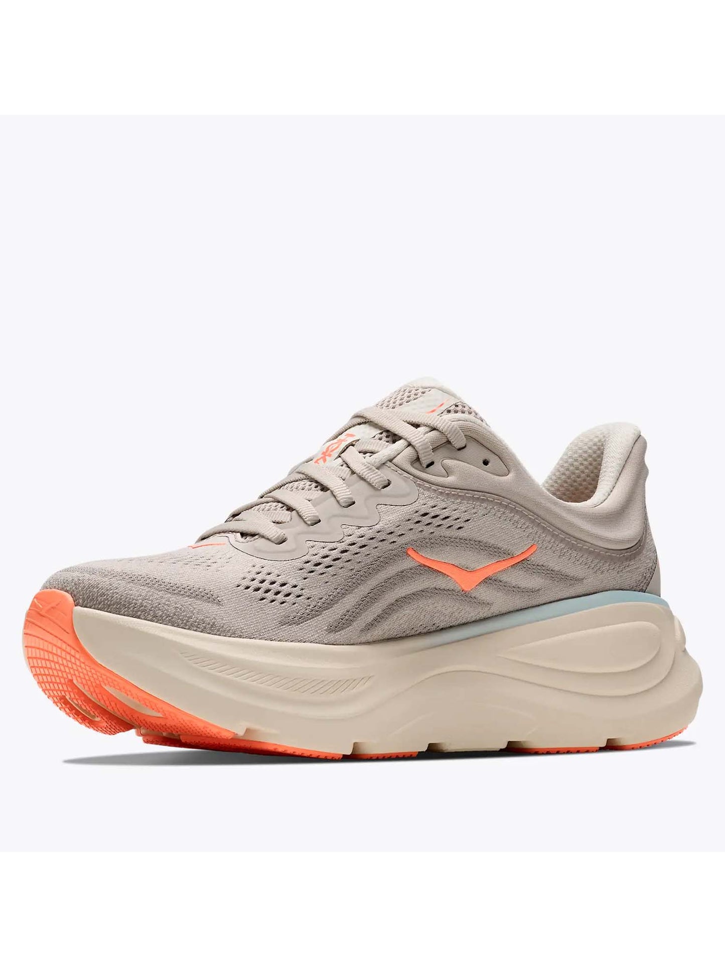 Hoka Bondi 9, scarpe da donna beige