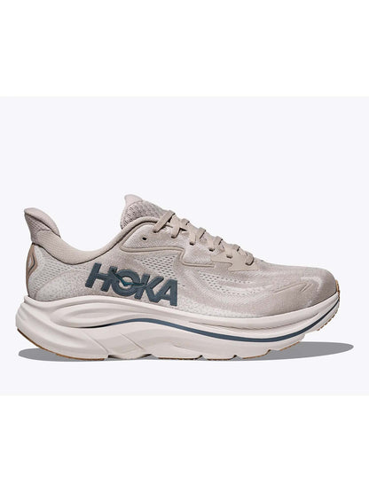 Hoka Clifton 10, scarpa running da uomo in tessuto grigia