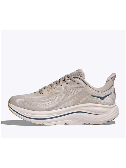 Hoka Clifton 10, scarpa running da uomo in tessuto grigia