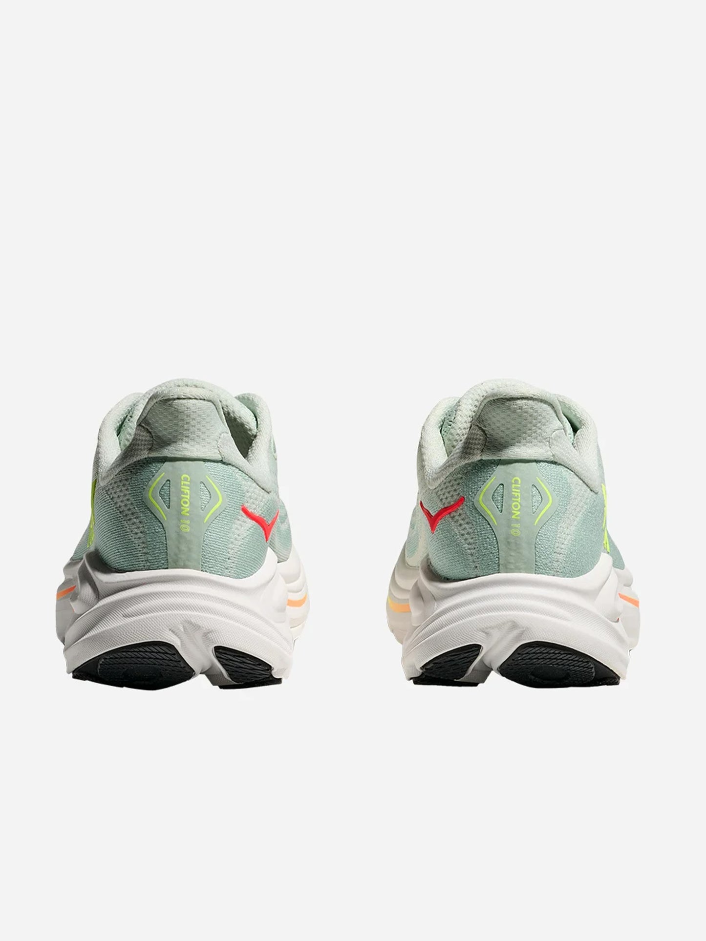 SCARPA RUNNING VERDE ACQUA HOKA CLIFTON 10 DA DONNA