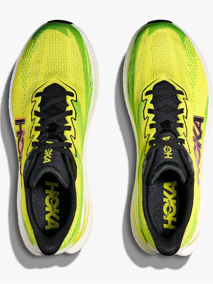 SCARPA RUNNING MACH X 3 HOKA DA UOMO GIALLO