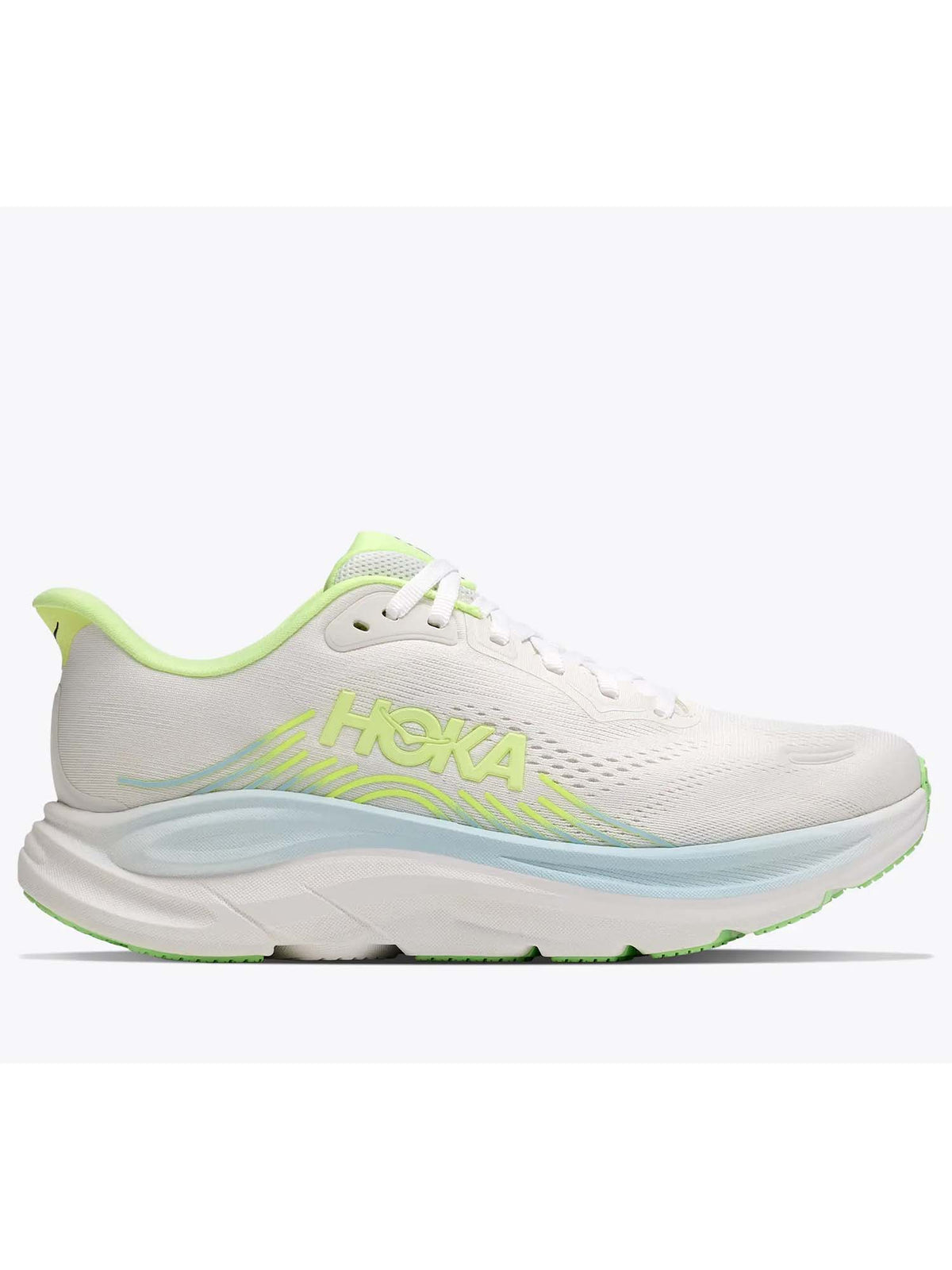 Hoka clifton 11 scarpa running da donna bianco