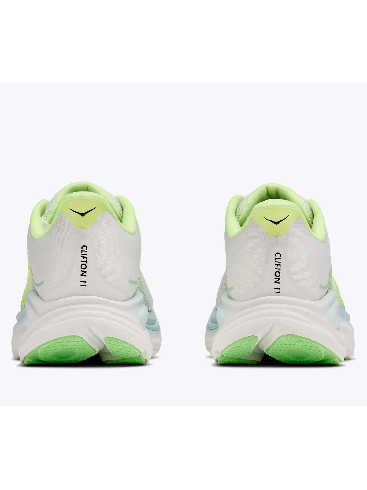 Hoka clifton 11 scarpa running da donna bianco