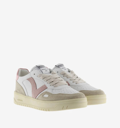 SNEAKERS BEIGE VICTORIA SEUL CON GLITTER DA DONNA