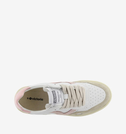 SNEAKERS BEIGE VICTORIA SEUL CON GLITTER DA DONNA