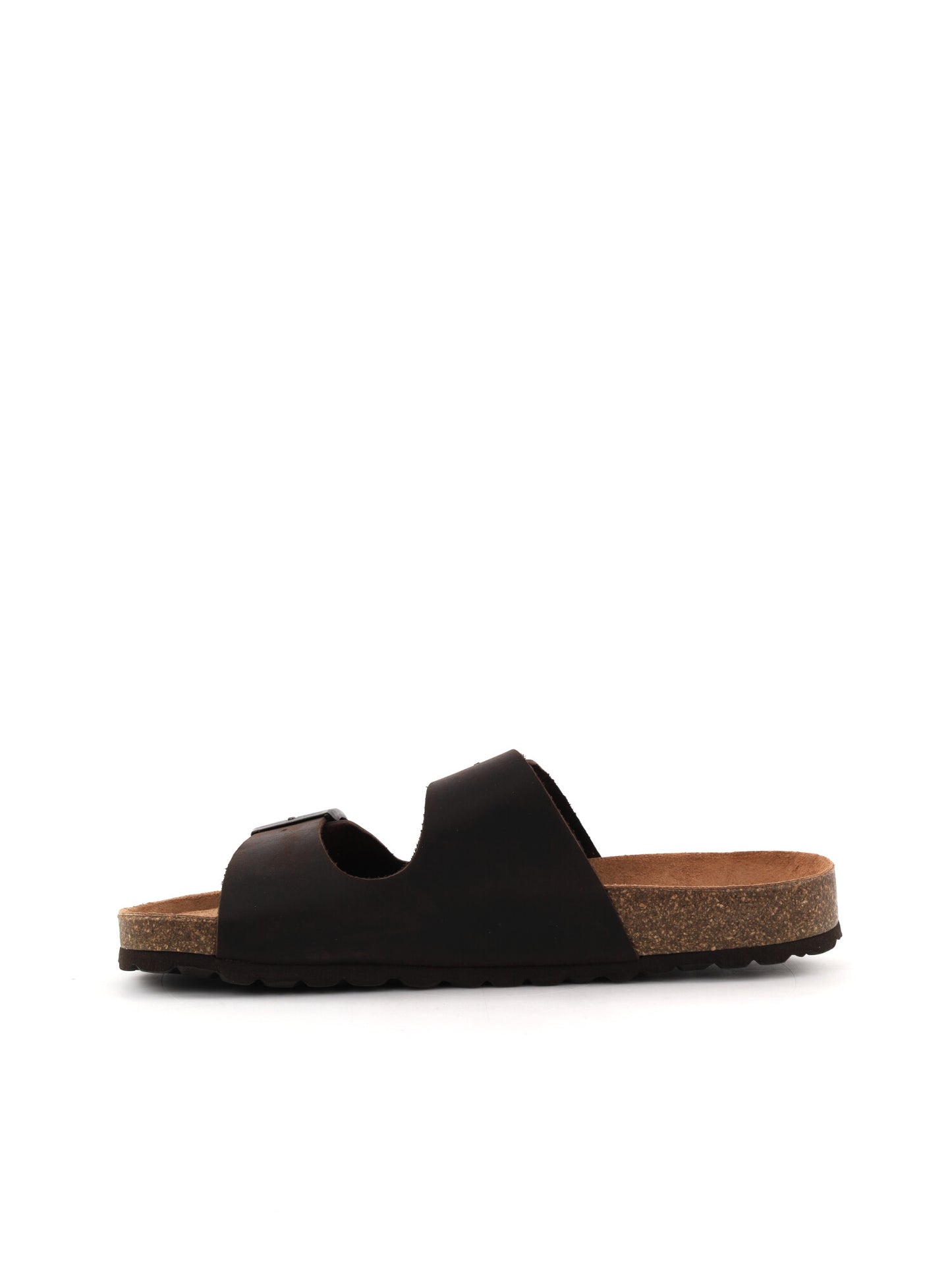 Bio Green sandali uomo in pelle marrone per la primavera-estate
