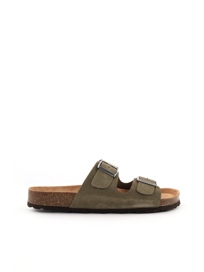 Sandali uomo Bio Green verdi per la primavera-estate