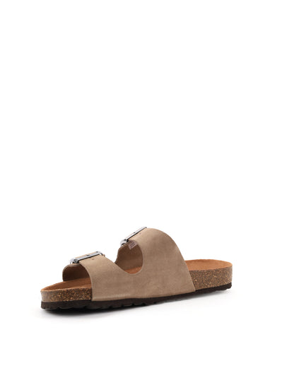 Sandali Bio Green da uomo color fango comodi e resistenti
