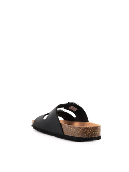 Sandali Bio Green neri da donna, stile e comfort per la primavera-estate