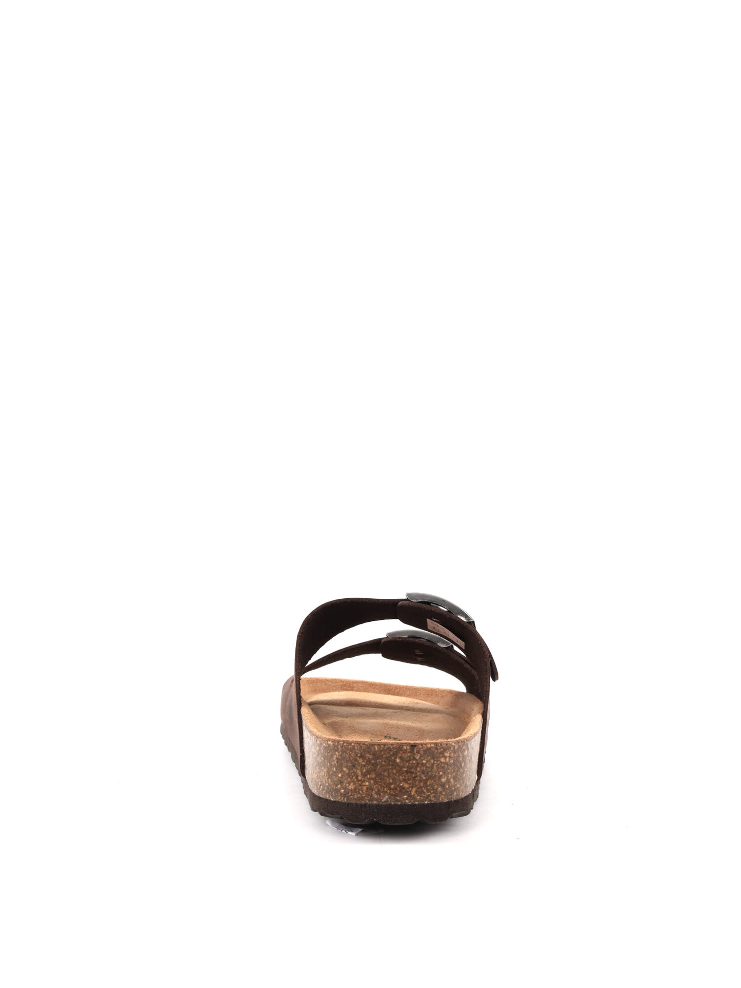 Sandali Bio Green da donna in cuoio marrone per la primavera-estate