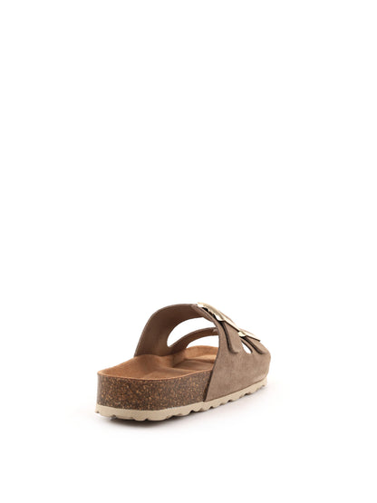 Sandali Bio Green da donna in fango, stile elegante e confortevole