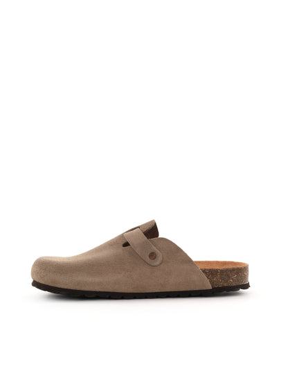 Bio Green sandali sabot uomo color fango per la primavera estate