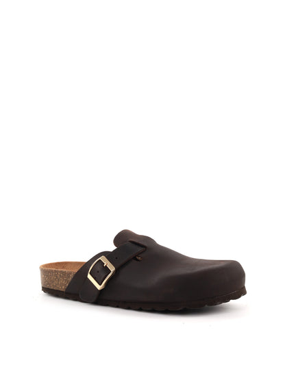 Sandali sabot Bio Green da donna in beige marrone
