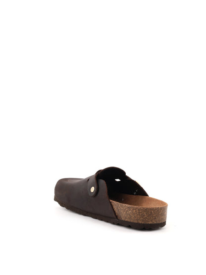 Sandali sabot Bio Green da donna in beige marrone