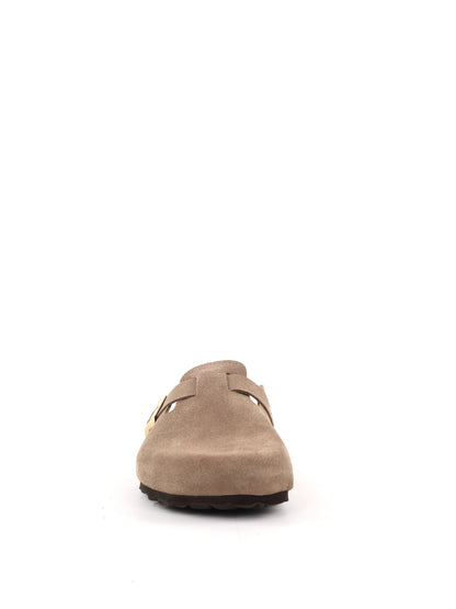 Bio green sabot sandalo bio da donna taupe