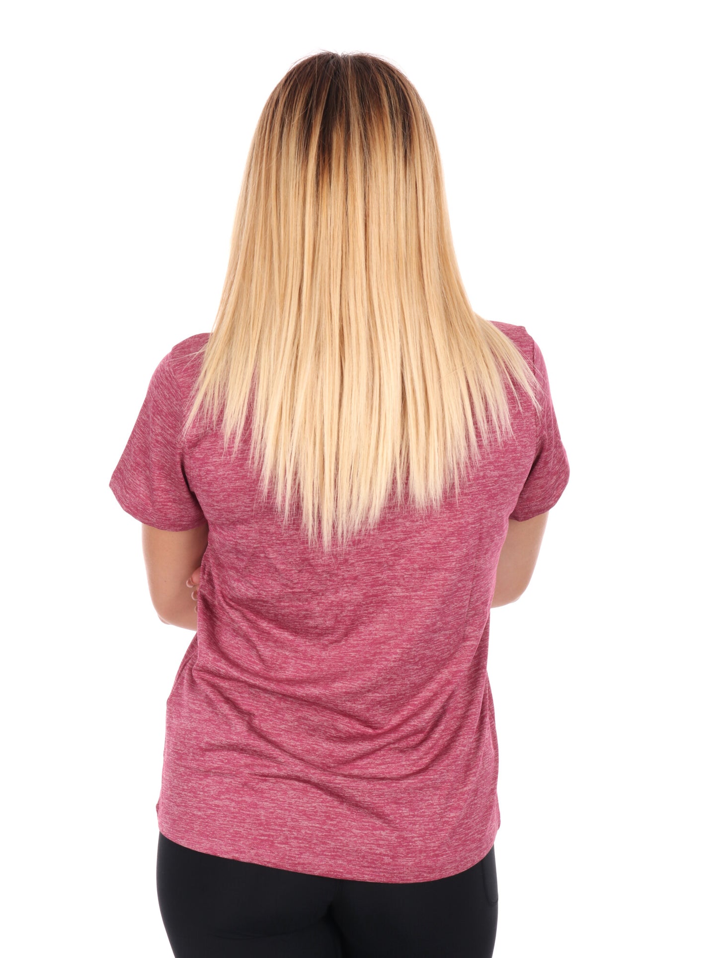 T-SHIRT TECH TWIST UNDER ARMOUR DA DONNA PRUGNA