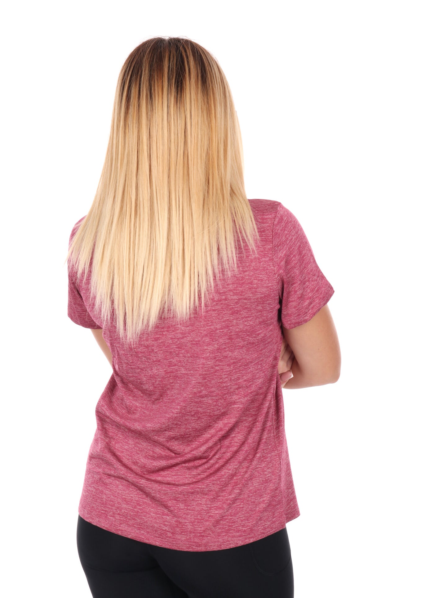 T-SHIRT TECH TWIST UNDER ARMOUR DA DONNA PRUGNA