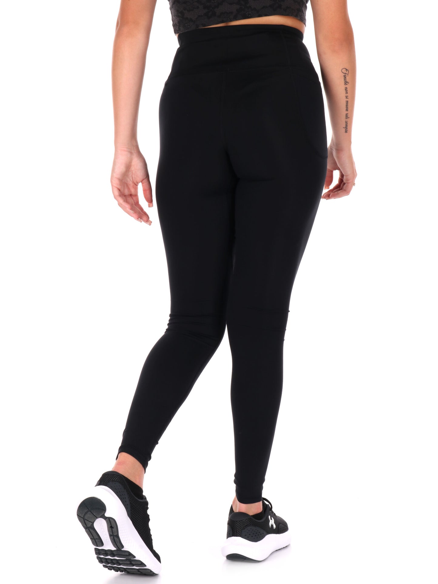 LEGGINGS MOTION UNDER ARMOUR DA DONNA NERO