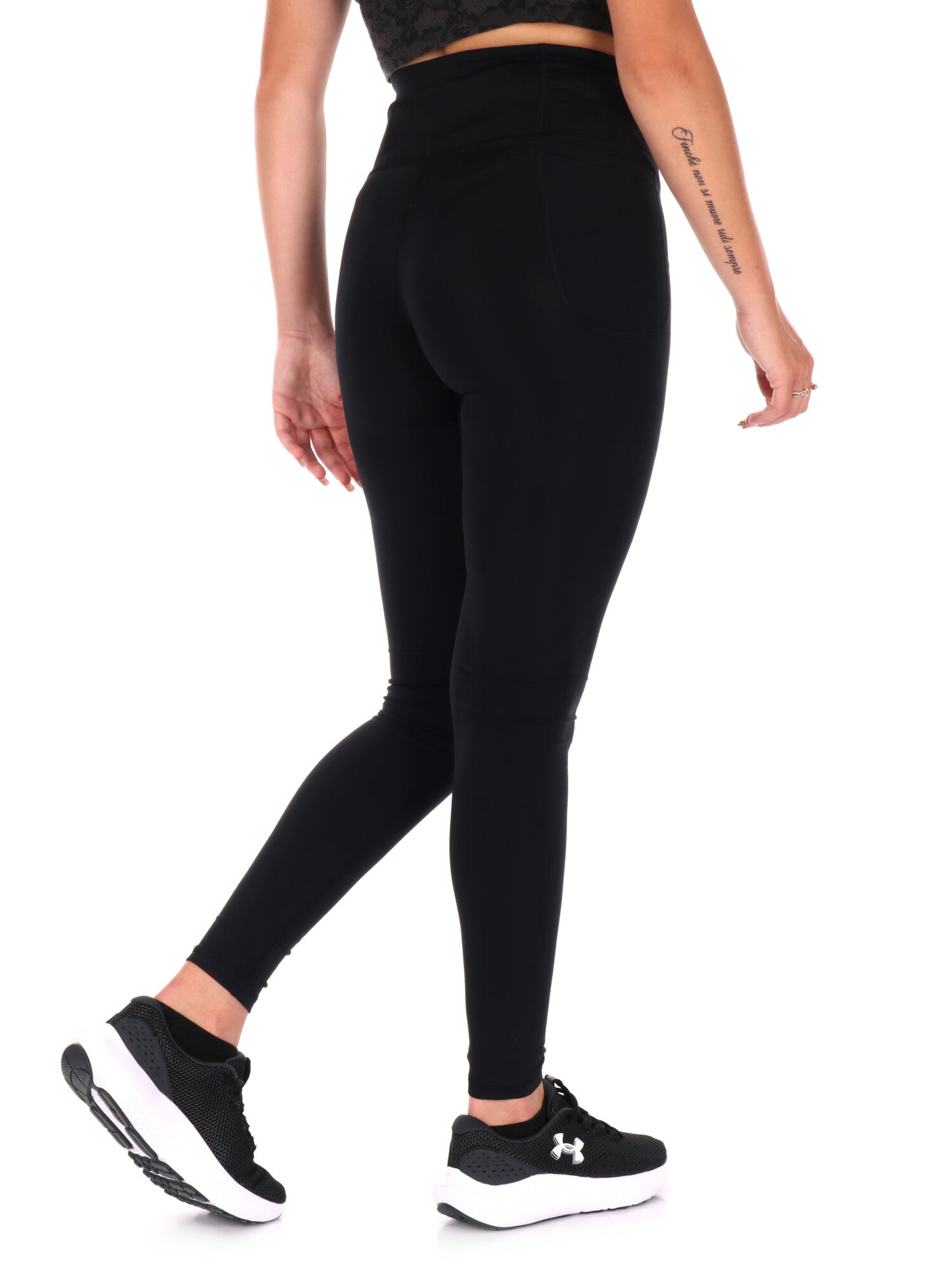 LEGGINGS MOTION UNDER ARMOUR DA DONNA NERO