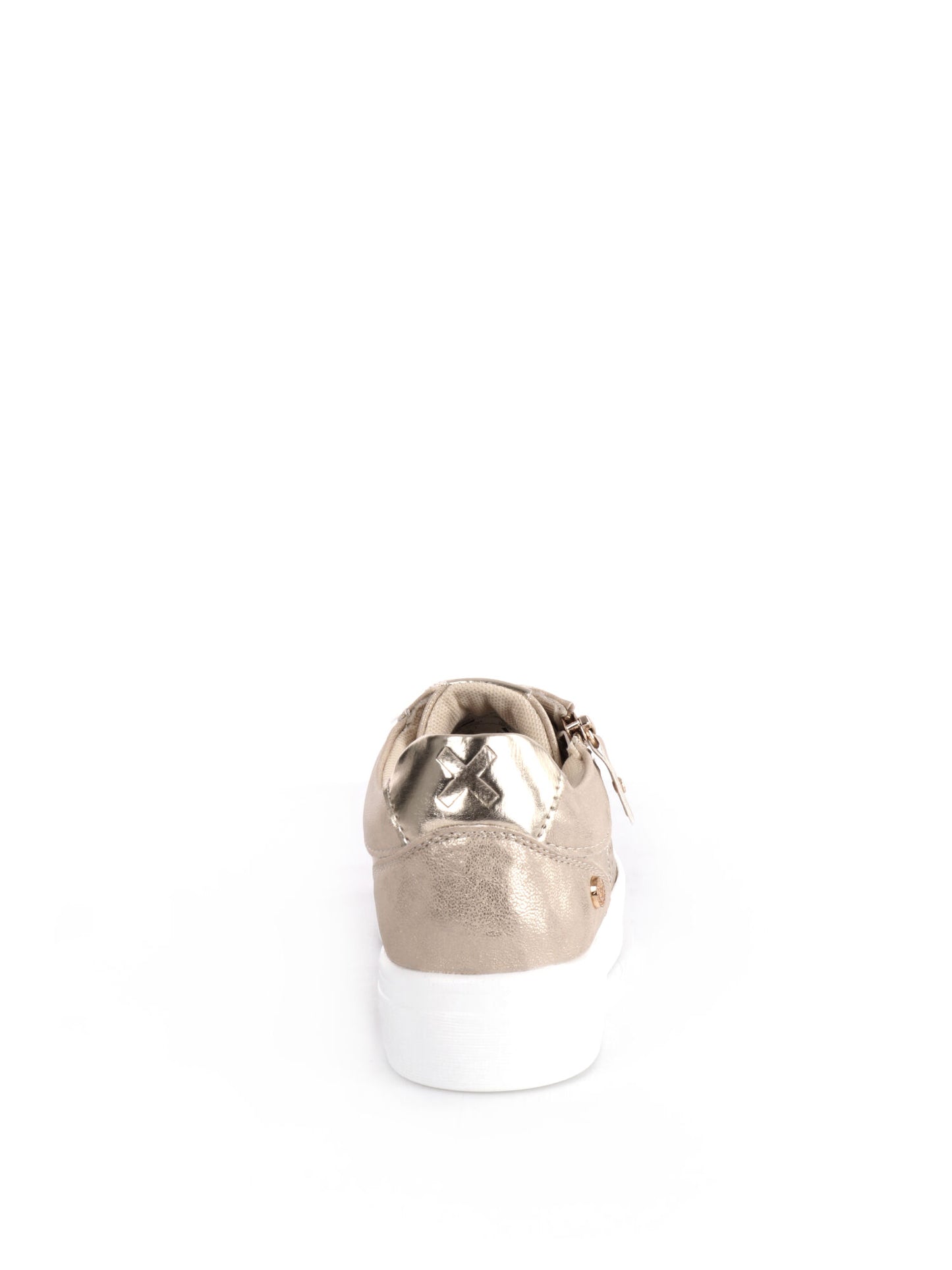 SNEAKERS CON ZIP XTI DONNA ORO