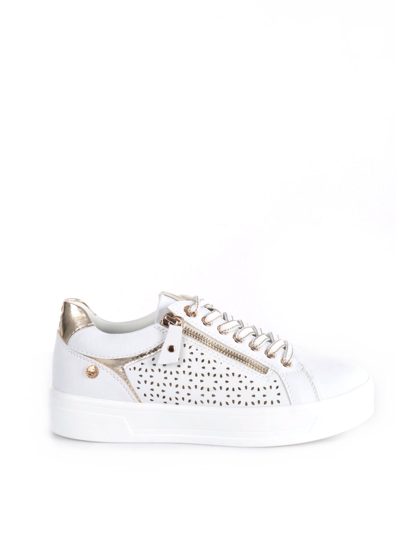 SNEAKERS CON ZIP XTI DONNA BIANCO