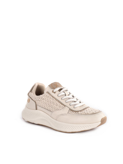 SNEAKERS CON UNCINETTO XTI DONNA BEIGE