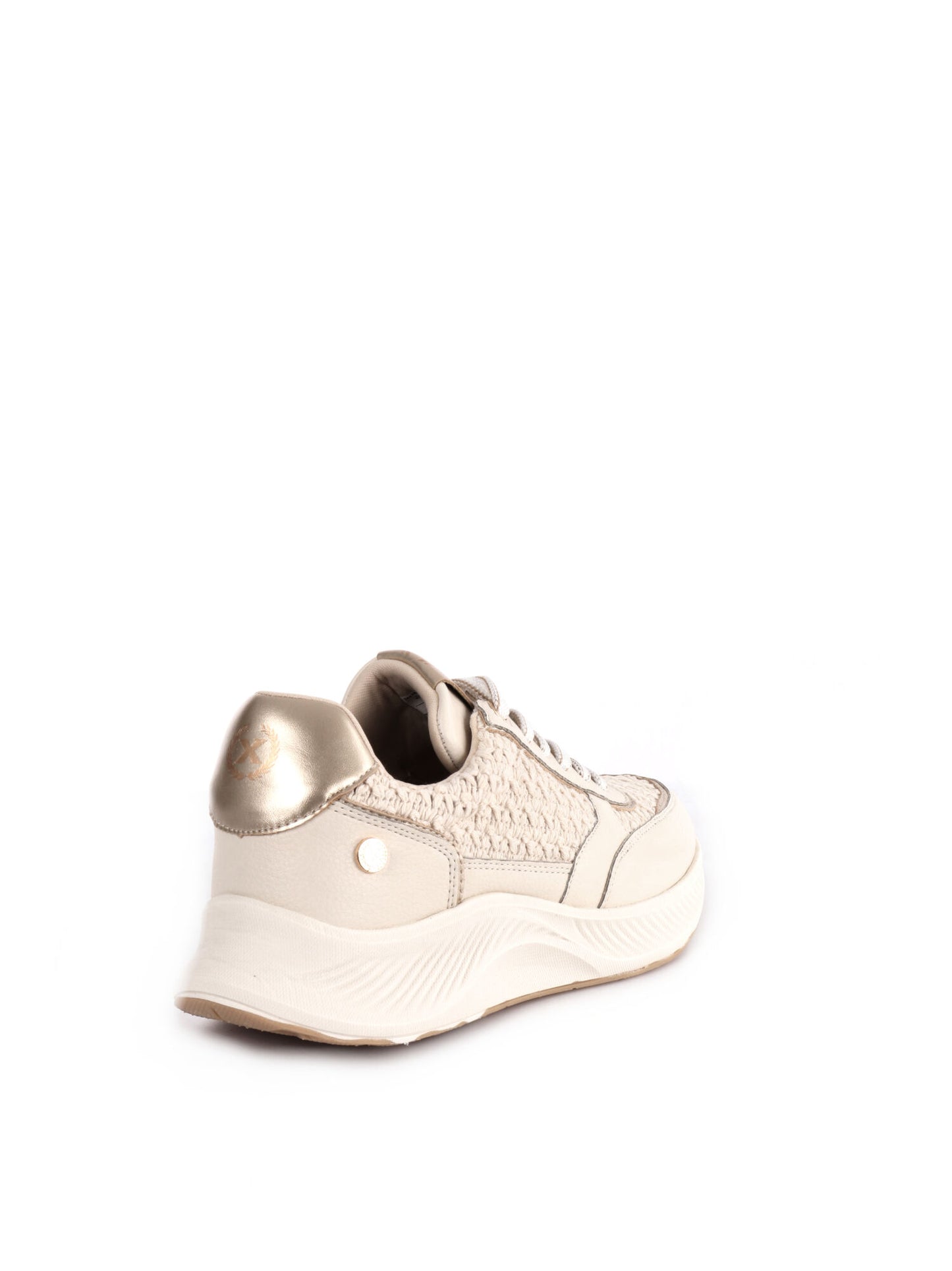 SNEAKERS CON UNCINETTO XTI DONNA BEIGE