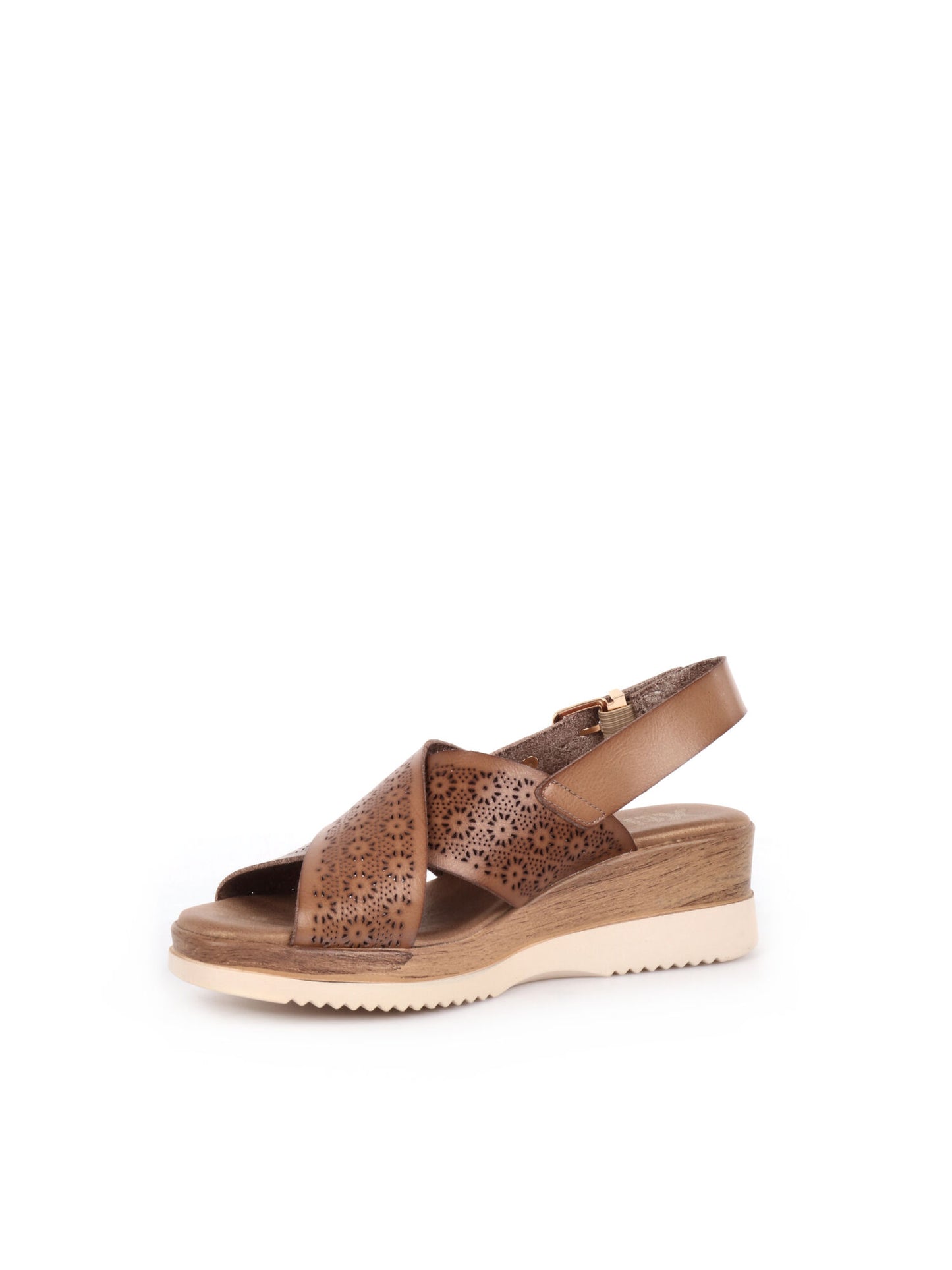 SANDALO CON ZEPPA XTI DONNA TAUPE