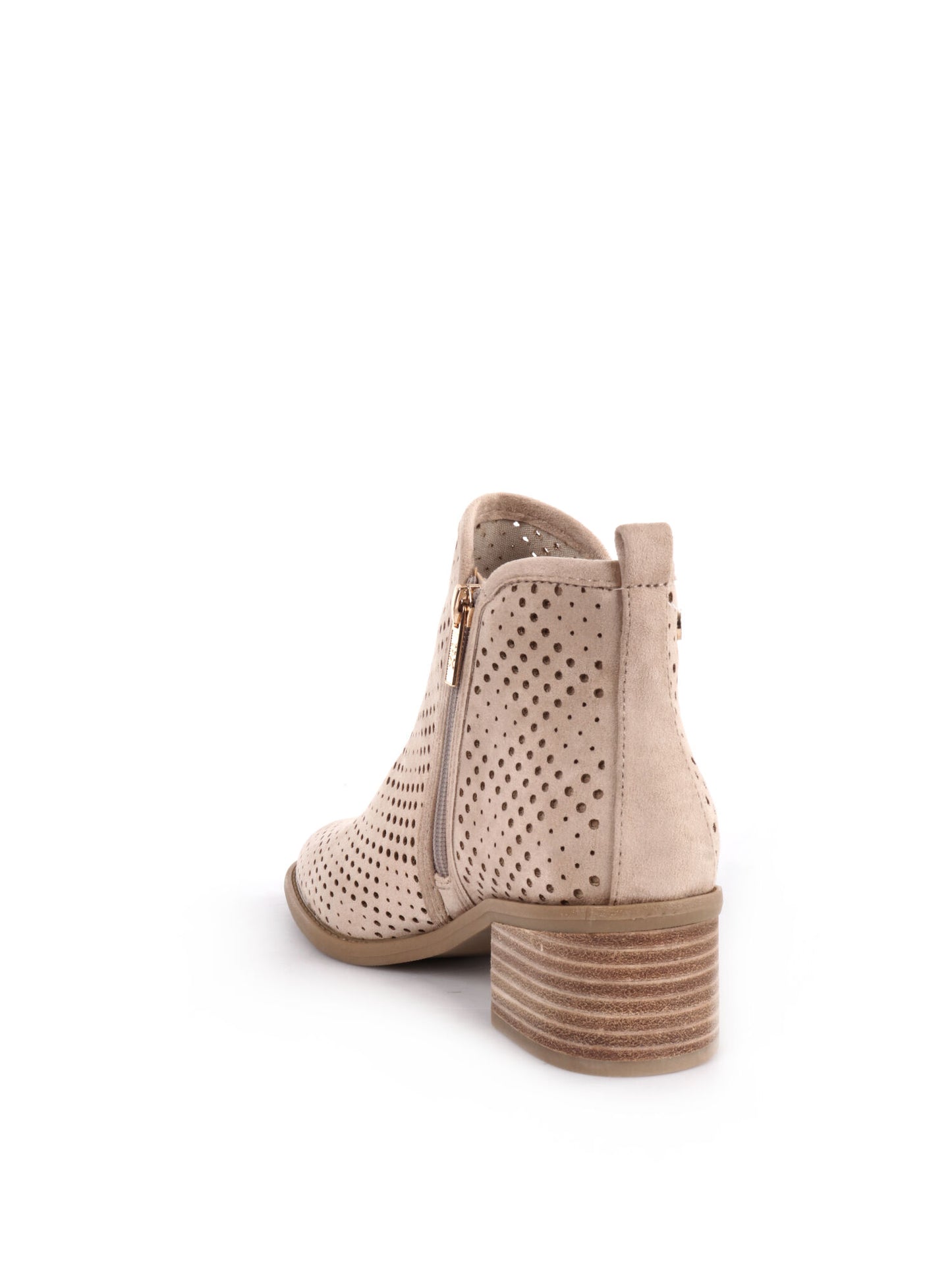 STIVALETTO CON DOPPIA ZIP XTI DONNA BEIGE