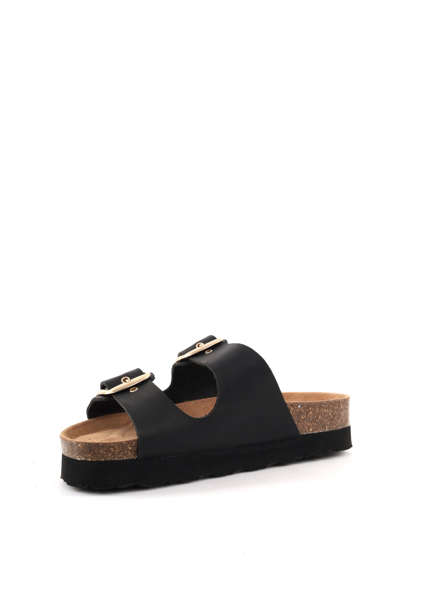 Sandali donna Bio Green neri, eleganza e comfort estivo