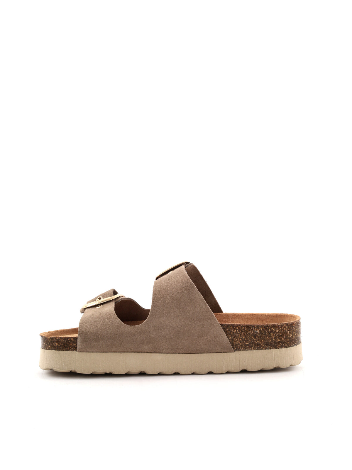 Bio green sandalo bio da donna taupe