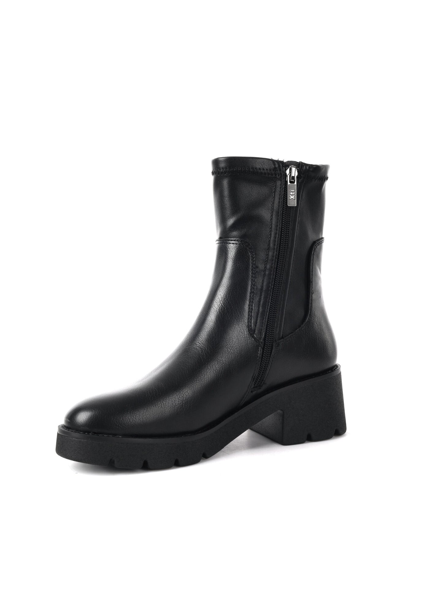 STIVALETTO CON ZIP XTI DA DONNA NERO