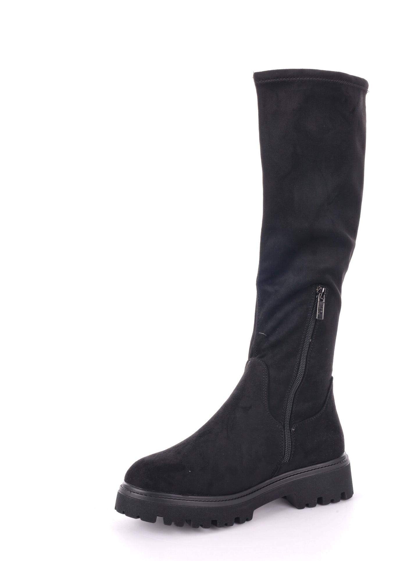 STIVALE ALTO SCAMOSCIATO XTI DA DONNA NERO